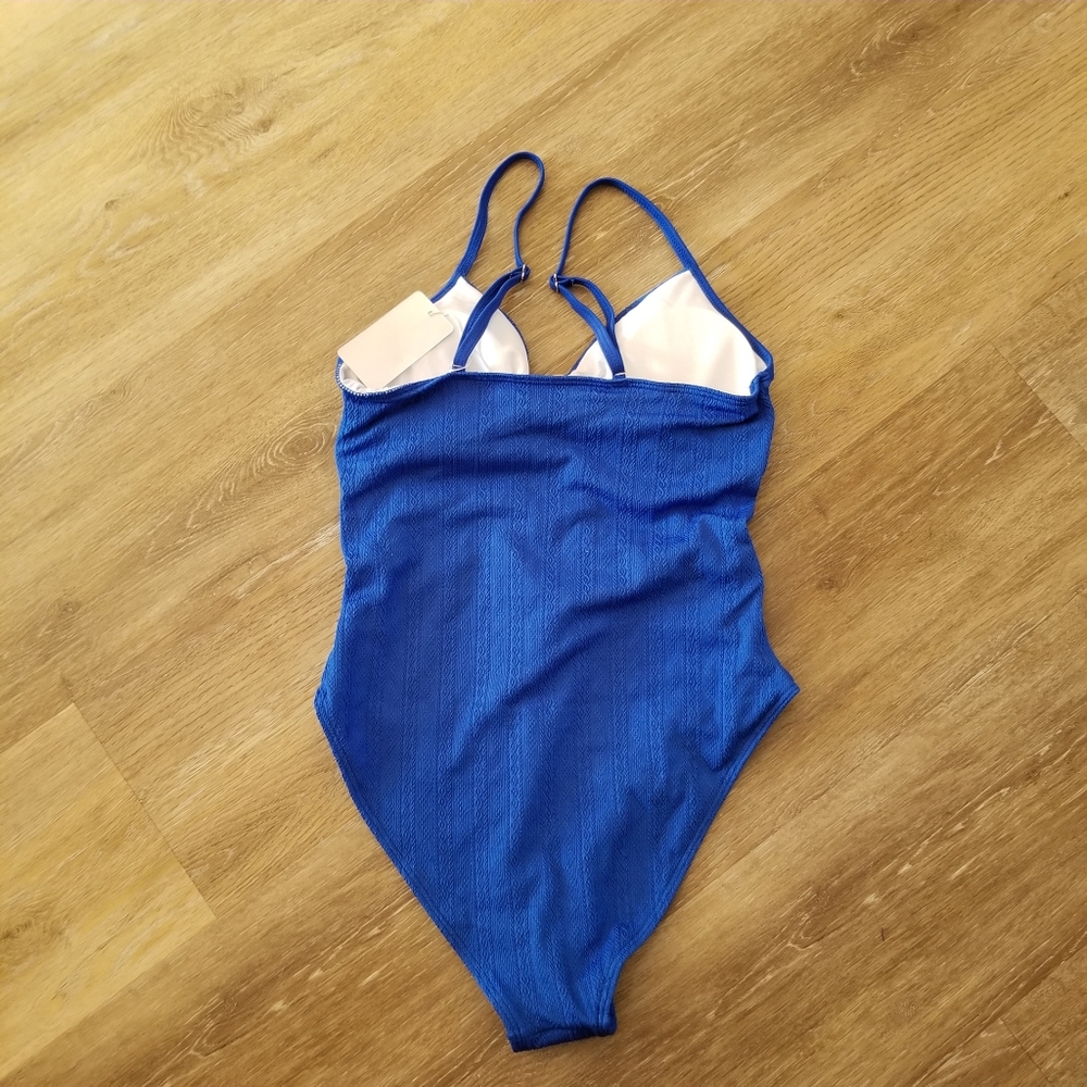 NWT Mohidito Blue One Piece Swimsuit Size Small - Picture 3 of 7
